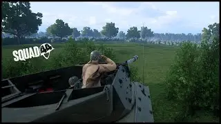 Ambushing enemy armour in an Achilles Tank Destroyer | Squad 44