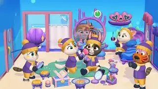 My Talking Tom Friends 2: ALL FRIENDS MAKEUP FAIL! 😂 (New Update Funny Moments)Android/iso gameplay