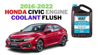 Как | Промыть охлаждающую жидкость двигателя | Honda Civic - Accord 2016–2022 | Сделай сам