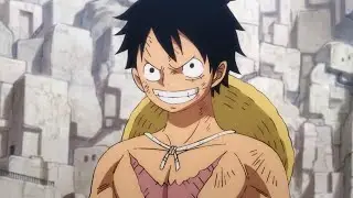 One Piece - Luffy Kicks a Guard Wearing Sea Prism Cuffs (English Sub)
