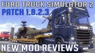 Scania Streamline Patch 1.8 и Realistic Physics Mod V8 (Euro Truck Simulator 2)