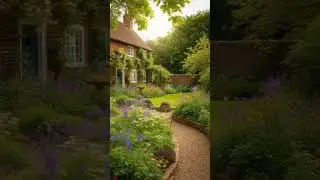 Dreamy Cottage Garden #gardeningtrends #happygarden   #gardentips #gardeninggoals