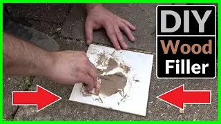 How to Make your own DIY Wood Filler (Money Saving Ideas)