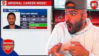 INSANE $190 MILLION NEYMAR TO ARSENAL TRANSFER?! FIFA 20 Career mode Rebuilding Arsenal!