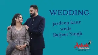 Live🔴 Wedding Ceramony Of Jasdeep Kaur Weds baljeet Singh !! Video By Ashok Studio Mob..98781-37683