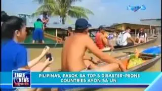 Philippines, fourth in list of disaster prone countries