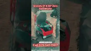 MOW LIKE A PRO- Check Out Our Awesome #gravely  ZT X 48