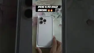 iPhone 16 pro unboxing 🔥🔥#shorts #techprem