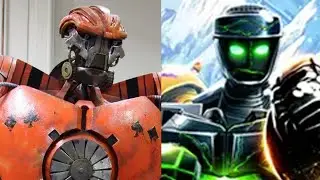 REAL STEEL WRB Gambit VS Atom & Zeus & Sarge Camelot & Hollowjack & Fat Boy & Aquabot & Six Shooter