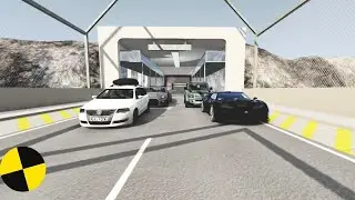 BIG RAMP JUMPS WITH REAL CAR MODS #3 BEAMNG DRIVE CRASHES  | CrashDestructions
