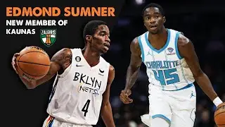 NBA Charlotte Hornets Edmond Sumner latest signing for Zalgiris Kaunas the Euroleague team Lithuania