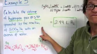 Gas Stoichiometry for Gases at STP