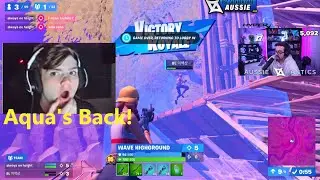 World Cup Champion Aqua makes his return and Wins Fncs game while on Highground