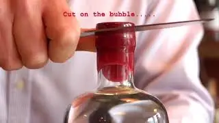 How to Open a Bottle of Pickering's Gin