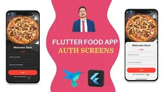 Login & Register - Flutter Food App