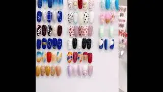 Creative Nails Art Tutorial Ideas   Acrylic Nail Design Ideas   AZA Nail Beauty 56
