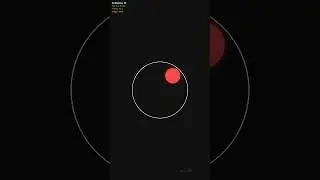 Satisfying Physics Simulation - Trapped Ball Growth Animation