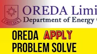 OREDA Junior Assistant and Technician Apply Online // OREDA. APPLY PROBLEM SOLVE 