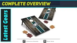 Wild Sports NFL Deluxe Cornhole Set: The Ultimate Tailgate Essential!