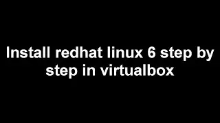 How to Install Redhat Linux 6 In VMware | Muhammad Abdul Quium (V-89)