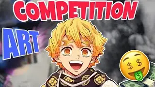🎨 ART COMPETITION FOR YOU ! 😁🤩| MY FIRST ART COMPETITION @saniarts 