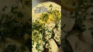 Creamy Lemon Pepper Butter Beans Skillet 🍋