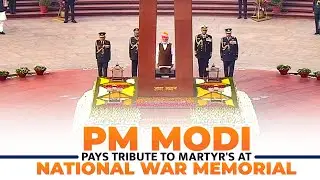 LIVE: PM Modi pays tribute to Martyr's at Rashtriya Samar Smarak I 76th Republic Day I India I Delhi