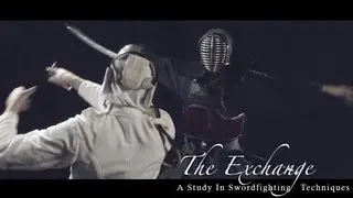 Samurai vs. Fencing Sparring Swordfight. The Exchange- Smashbox Studios