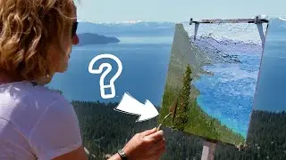 She isn't using a paint brush | Monica Johnson -  ARTEFFECTS
