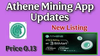 How to Withdraw Tokens from Athene Mining App | Full Process Explained | Crypto with Wajid