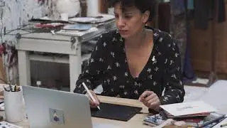 Naima, illustrator and Slater