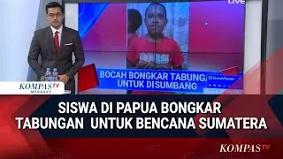 Keren, Siswa Papua Bongkar Tabungan untuk Bantu Korban Banjir Bandang Sumatera
