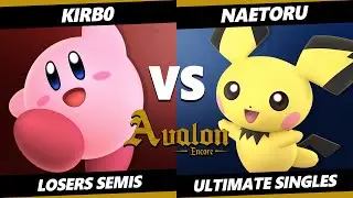 Avalon: Encore LOSERS SEMIS - Kirb0 (Kirby) Vs. NaetorU (Pichu) Smash Ultimate - SSBU