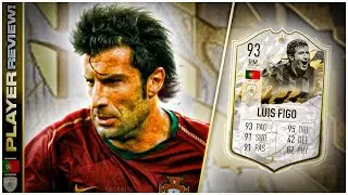 PRIME ICON MOMENTS 93 RATED LUIS FIGO PLAYER REVIEW - FIFA 22 ULTIMATE TEAM - WHAT A COMPLETE PLAYER