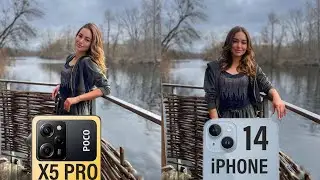 Poco X5 Pro Vs iPhone 14 Camera Test Comparison