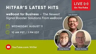 Hitfar's Latest Hits: Wilson WeBoost Joins us for a BRAND NEW PRODUCT RELEASE! (LIVE)