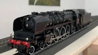 #2# SPECIAL - CLARO STAZIONE H0 - La maestosa vaporiera francese 241A-65 SNCF...