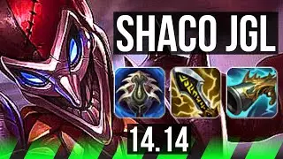 SHACO vs GRAVES (JGL) | Legendary, 21/4/14, 500+ games | EUW Master | 14.14