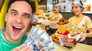 LE DOY 100 DÓLARES al que me entregue el pedido MÁS RÁPIDO en McDonalds!