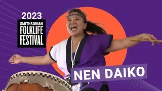 Fat Drums! with &ldquo;Nen Daiko&rdquo; at the 2023 Smithsonian Folklife Festival