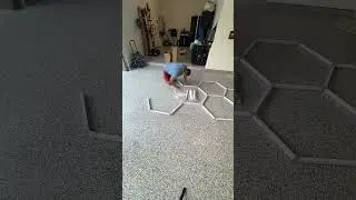 Hexagon light install