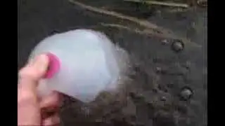 Nerdy science - Collecting and igniting methane swamp gas