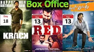 Krack Movie 18 Days & Red VS Alludu Adhursh 13 Days Total Worldwide Gross Collection