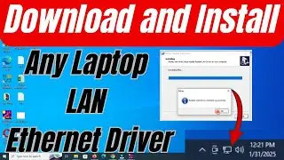 How to Download Ethernet Driver on Window 10/11/7 | How to Install Ethernet Driver on Window 10/11/7