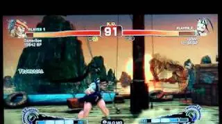 SSF4: GamerBee (Adon) vs ckhon (Ibuki) - Japanese XBL ranked