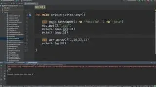 33-Kotlin for Beginners: mapOf Arrayof listOf and mutableListOf