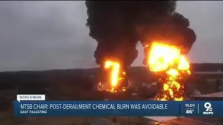 NTSB: Chemical burn after East Palestine derailment was avoidable