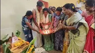 Satyanarayana vratham at home 🙏🙏