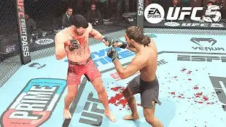 Michael Bisping Vs. Matt Merced - The GOATS Vs. Merced Volume 2 - EA Sports UFC 5 (PS5)