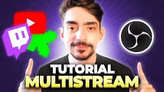 COMO FAZER MULTISTREAM - YOUTUBE, TWITCH E KICK com o OBS STUDIO - TUTORIAL PR&Aacute;TICO F&Aacute;CIL